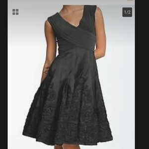 Classic , Vintage  Black Party  dress Adrianna Papell